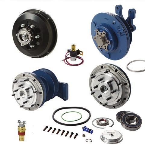Road Choice fan clutches are available in a variety of configurations and cover a complete range of years, makes and models of heavy-duty trucks.