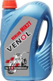 VENOL VENLUB MIX 2T VENOL 2TC SYNTHESIS HC-EC ACTIVE High quality mineral motor oil for use in two-stroke engines (with premix lubrication system) in motorcycles, cars, personal water crafts,