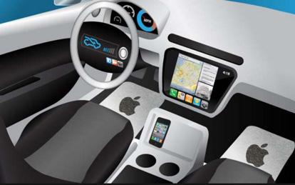 The only thing we have so far are rumors and artist renditions of what an Apple car might look like.
