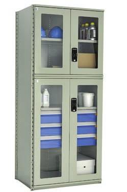 Industrial Shelving Accessories Doors Solid Doors with Frame SH41 Polycarbonate Doors with Frame SH43