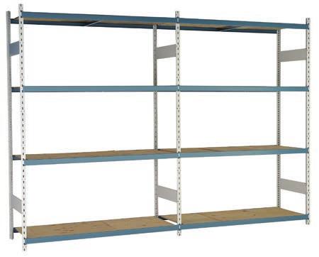 Mini-Racking Proposals Tie bars Models include 1 to 3 tie bars, depending on their dimensions. For capacity chart. PAGE 89 *Models are compatible with double shelving units with same depth.