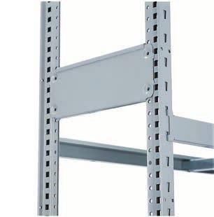 SR10-039 39" SR10-051 51" SR10-075 75" SR10-087 87" SR10-099 99" SR10-111 111" SR10-123 123" Two heavy-duty ladder braces, factory welded onto two universal posts; Other heights available.