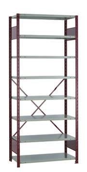Shelving : 36", 42" and 48" Wide Open Shelving Shown here are several of the most popular shelving models.