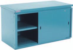 FH476 Camlock w/pair of keys 1 FH163 Door set, lock included 40 FH164 Extra shelf 27 3/4" x 58 3/4" 15 FF369 Extra drawer 18 1/2" x 20 1/2" x 7 1/2" 10 CABINET WORKBENCHES (COMPLETE UNIT - INCL.