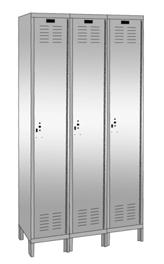 Stock Lockers ValueMax Stock Lockers Color: Parchment [PT] and Hallowell Gray [HG] Lockers are painted the same color throughout ValueMax stock lockers are available to ship knock-down or