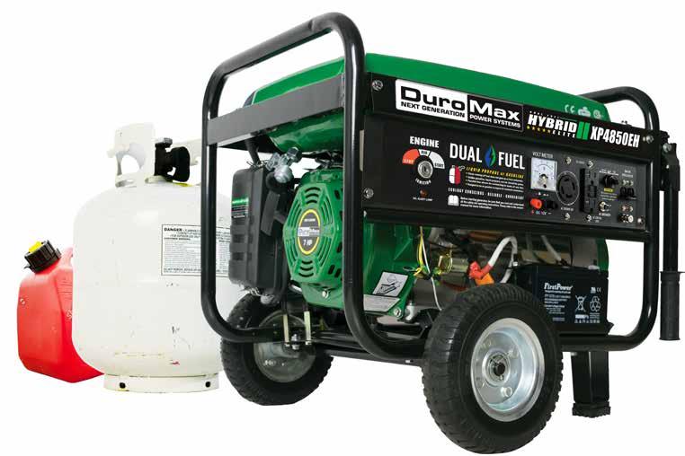 *Gasoline & Propane Tank Not Included XP4850EH GENERATOR User Manual REV: XP4850EH-07032017 This manual provides