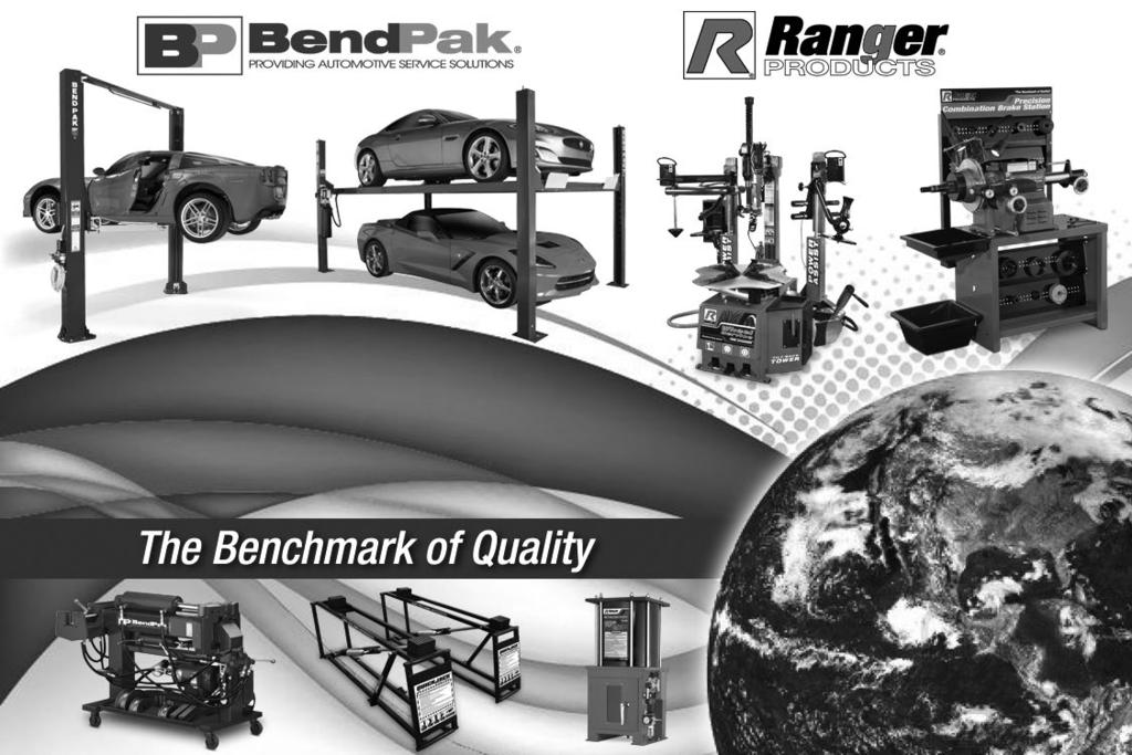 For Parts Or Service Contact: BendPak Inc. / Ranger Products 1645 Lemonwood Dr. Santa Paula, CA.