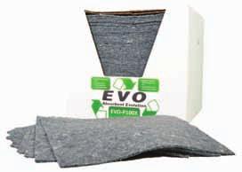 Size (L x W x H) Packaging Absorbs EVO-P050 50 40 x 50 x 1cm