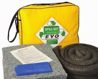 Spill Kits Protecting the environment with natural recycled fibres Made in the UK from 85%