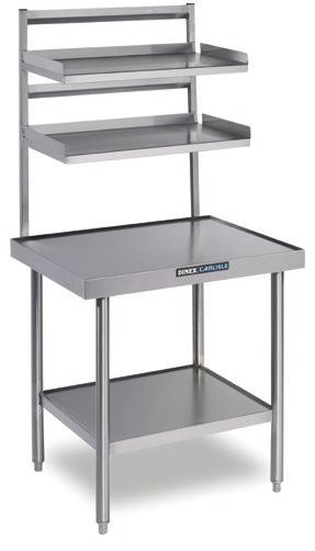 condiments Also works great as a checker station for those little items often missed, keeps your trayline moving Available with or without casters NSF Listed INDUCTION SYSTEMS DXICATABLESS Product