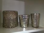 Gold Vases Small: 4 W x 6 H Med: 5.