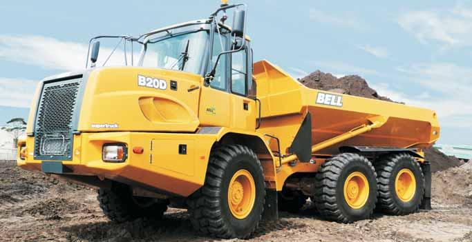 Articulated Dump Trucks & Articulated Tractors Bell Service Bulletin : Benefits of using a combination of low sulphur fuels with high quality lubricating oils Use of Bell recommended oils ensures