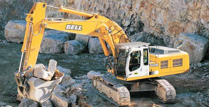 Excavators Bell Service Bulletin : Benefits of using a combination of low sulphur fuels with high quality lubricating oils Use of Bell recommended oils ensures efficient performance and optimum