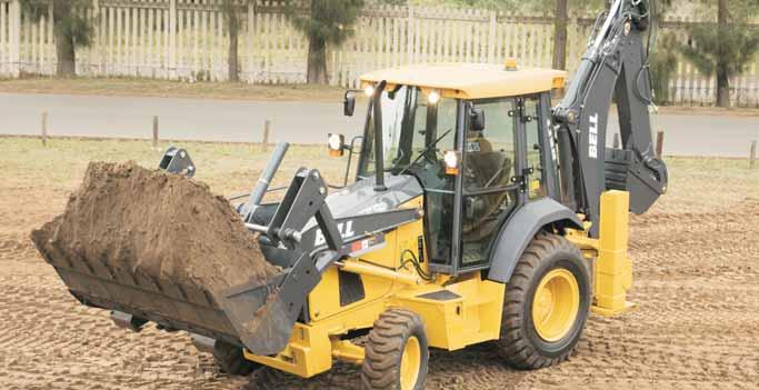 Backhoe Loaders Bell Service Bulletin : Benefits of using a combination of low sulphur fuels with high quality lubricating oils Use of Bell recommended oils ensures efficient performance and optimum