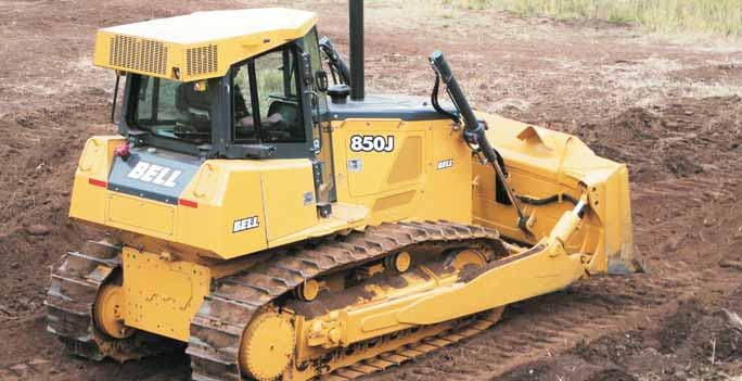 Dozers Bell Service Bulletin : Benefits of using a combination of low sulphur fuels with high quality lubricating oils Use of Bell recommended oils ensures efficient performance and optimum