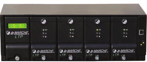 ISO 9001:015 CERTIFIED DC POWER SYSTEM TELECOM POWER SYSTEM LTP The La Marche LTP system offers a complete DC power solution in a compact package configuration LTP system can be installed in standard