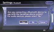 system guide. Select the Connect Bluetooth key. 3.