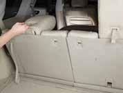3 rd Row Power Folding Seats The 3 rd row seats can be folded flat for maximum cargo hauling or extra storage space.