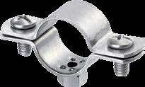 Stainless steel pipe clamps Colliers et vis Inox AISI 304/A2 Inox Stainless steel pipe clamps M6 AISI 316/A4 Collier Inox M6 AISI 316/A4 Ømm Ø 4010120000 12 - M-6 100 1.000 4010150000 15 - M-6 100 1.