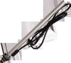 Sections - 4 Mast Length - 975mm Mounting Diameter - 25mm Cable Length - 1250mm Underhang Length