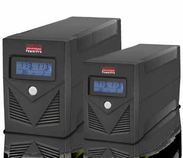 PowerPro UPS Series Line Interactive UPS With Power Management Solution Advanced battery management increases longevity, performance, and reliability PRO-1100 / 1600 / 2200LCD PRO-450 / 650 / 850LCD