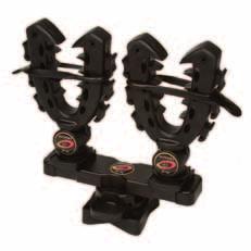 Sold as a pair (2) First fully adjustable grip that does not need tools Rotates 360 Larger heavy duty mounting base fits tubing 3/4-2 diameter Kwik clip design for on/off rotational in field