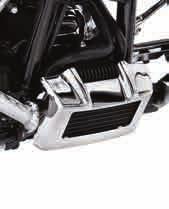 Stock on 11-later Touring models with a 103 CI powertrain. Kit includes Chrome Oil Cooler Cover. 26155-09 Horizontal Mount.