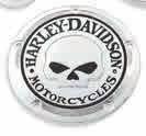 The surrounding Harley-Davidson Motorcycles script is the perfect finishing touch. This complete collection of engine covers dresses your bike for a true custom look. 1. 25441-04A Derby Cover.
