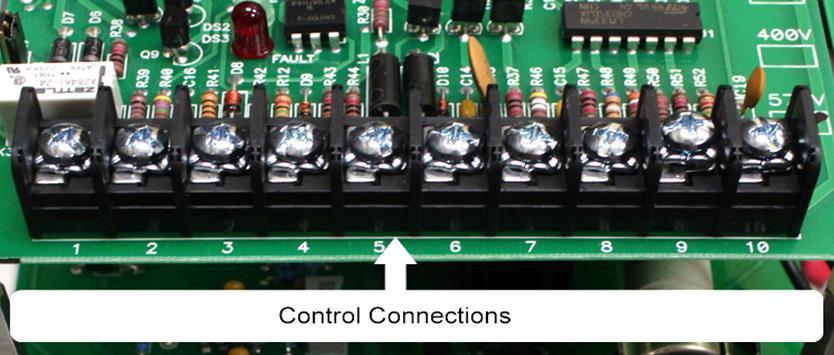 Control Connections The PowerOhm Series ATV Braking Module features a 10-position terminal block for all signal and control wiring.