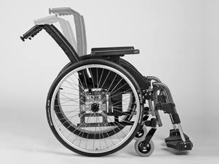 Information For transfemoral amputees the long wheelbase setting is indispensable. 5.13 Angle Adjustable Back (Fig.