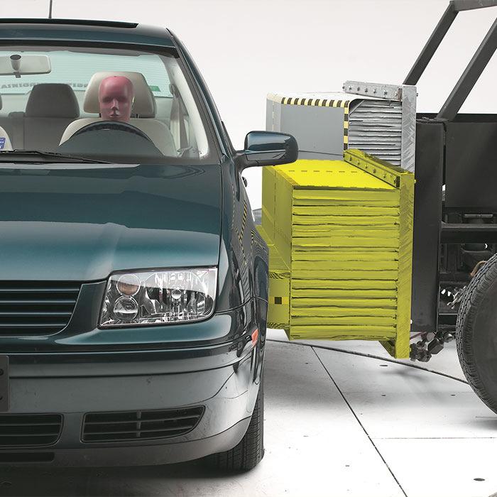Side testing Side impact occupant protection (UNECE R95 ) update the barrier and removal of exemptions Insurance Institute for Highway Safety (IIHS), United States Side crash test with side barrier