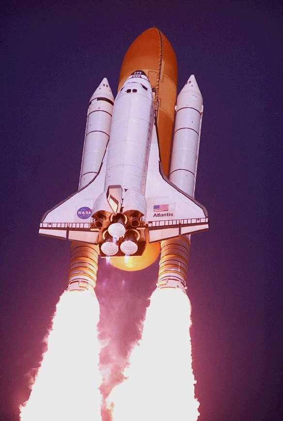 Present: Space Shuttle Thrust: Fueled Weight: Payload to Orbit: Cost per launch: Cost per kg: SRB