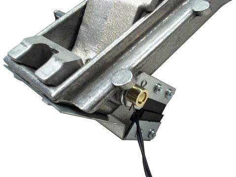 Figure 9: Installing Nozzle Bracket Lock Bushing Cotter Pin (K02124) Nozzle