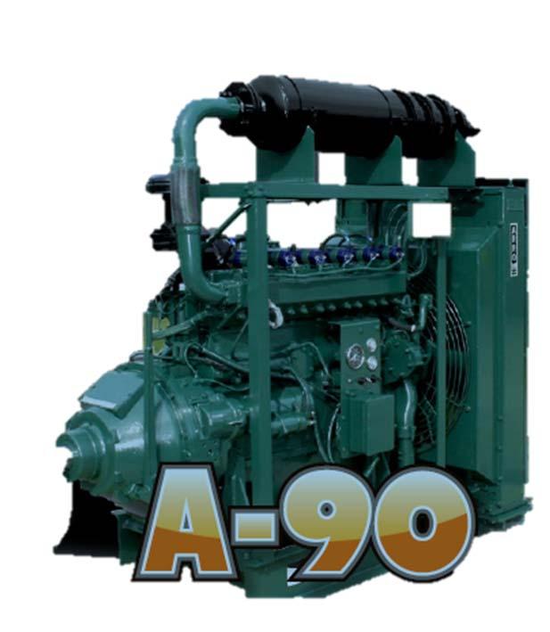 Natural gas-fired engine Readily available and relatively low cost No deration for rich fuel (altitude