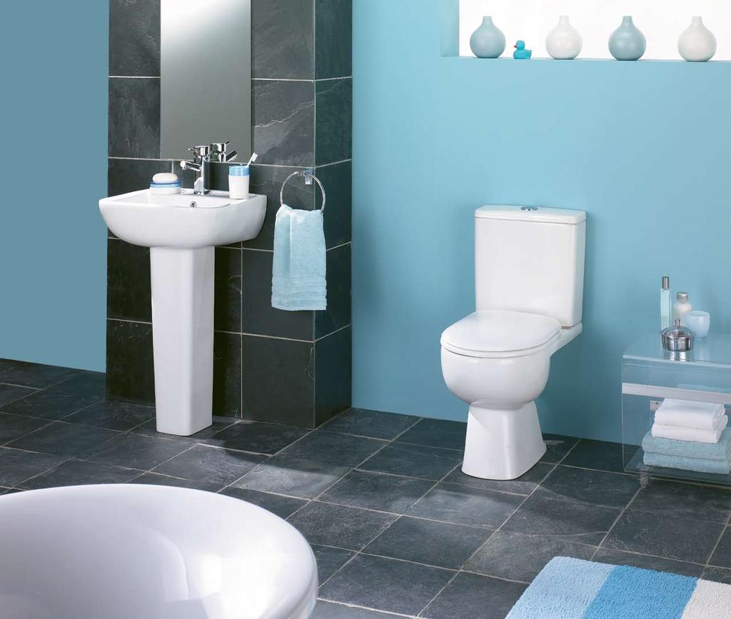 17 18 Tribune ENVIROMENTALLY CONSCIOUS TECHNOLOGY The environmentally friendly bathroom solution. The revolutionary Tribune suite saves both water and space.
