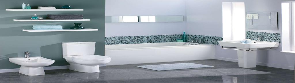 5 6 Intrigue The contemporary clean lines of the Intrigue suite has a sense of style, affluence and understated beauty for any bathroom.