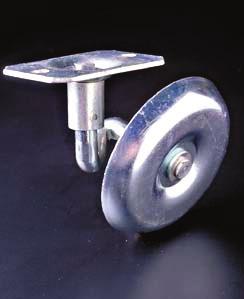 CREEPER DOLLY CASTERS to 75 lbs. CASTERS Threaded Connector Overall Type Stem Nut 2 5/8 Polyurethane 75 CR-2 5/16-18 X 1/2 T-40 Torx 2-1/2 0.