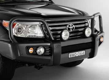 Protection from whatever s thrown at you Whether you re taking to the road, or venturing far off it, bull bars will help protect your LandCruiser from damage in the event of an accident.
