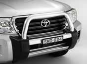 And because our research, development and testing in this area is legendary, you can rest assured your Toyota Genuine bull bar will work seamlessly with all of your LandCruiser s factory equipment.