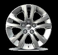 Alloy wheel 16 Ansan Ansan ten-spoke alloy wheel, graphite,