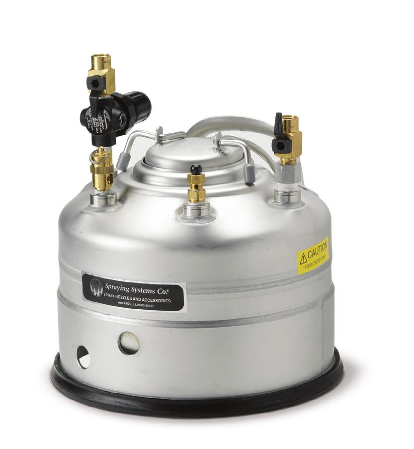 5 bar at 38 C) The 22140 features brass fittings and an EPR lid seal 22140 Pressure Tank Assembly Pressure Tank Capacity Size (in gallons) Code EXAMPE 22140