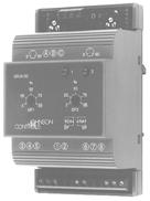 SR-9100 Staging Relay 0 10 V input, 2 relay outputs Accessories 70 118 12 43 53 45 83 Analog input A B C Com +0...+10VDC Input + 15 VDC Const.