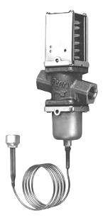 V46 Two-way Pressure Actuated Water Valves, Angled Modulating Water Valves V46 Angled B F C A Valve in mm size A B C D E F 3 / 8 69 153 66 43 18 89 1 / 2 80 170 86 51 27 100 3 / 4 91 183 95 55 36 110