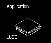 Pager LCCC Packages and small, Fine-Pitch PQFPs 6.6mm x 6.6mm (0.26" x 0.