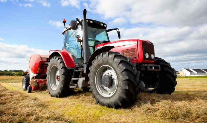 ACE Agricultural machinery, tractors, agricultural trailers, and other equipment in the agriculture sector require excellent resistance to abrasion in addition to aesthetic requirements.