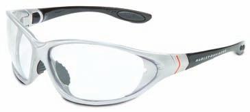 2013 CATALOG Eye & Face Protection SAFETY EYEWEAR HD1300 Series Interchangeable temples and headband strap, and removable cushioned subframe allow the wearer to switch from spectacle to sealed