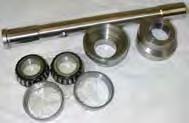 Chrome Frame Neck Cup and Bearing Kit Includes frame cups, races, 2 Timken bearings and chrome dust shields. 12253 Fits Big Twins from 49-88 and most custom frames...... $45.