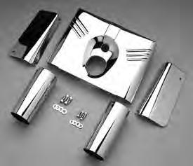 99 642711 Smooth black fork tins 00-14 FLST models...................................... $119.