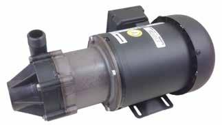 PENGUIN Installation & Maintenance Magnetic Drive Pump Series M MODELS M-1/14 M-1/8 M-1/4 M-1/3 M-1/2 M-3/4 M-2 M-3 M-10 MATERIALS B - Polypropylene C - PVDF (Kynar) S - 316 Stainless Steel