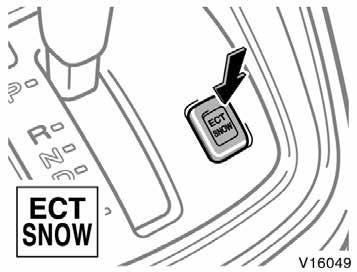 CAUTION Never attempt to move the selector lever into P position under any circumstances while the vehicle is moving. Serious mechanical damage and loss of vehicle control may result.